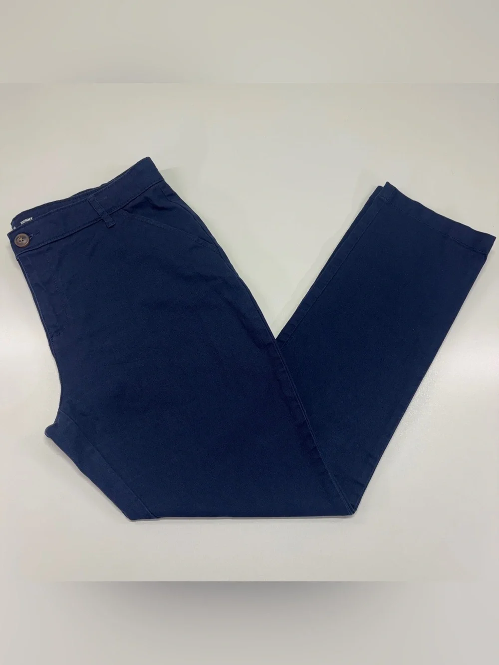 Old Navy Girls 18 Plus Uniform Skinny Stretch Navy School Pants